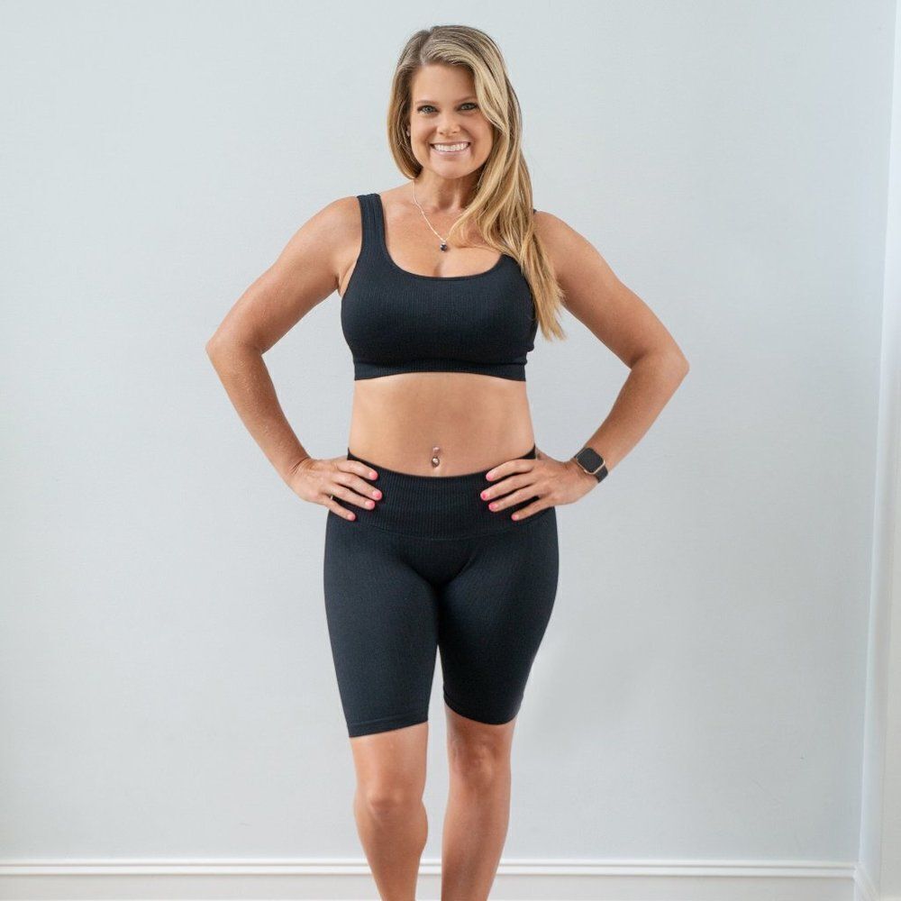 Midnight Black Sports Bra - Picture 4 of 4